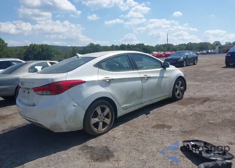 2011 Hyundai Elantra Gls из США, поврежденный, VIN 5NPDH4AE5BH019516